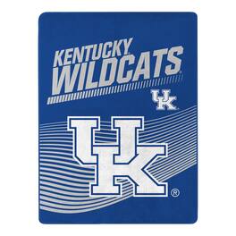 Sweet Home Collection - NCAA Kentucky Wildcats 60" x 80" Raschel Throw Blanket - Blue