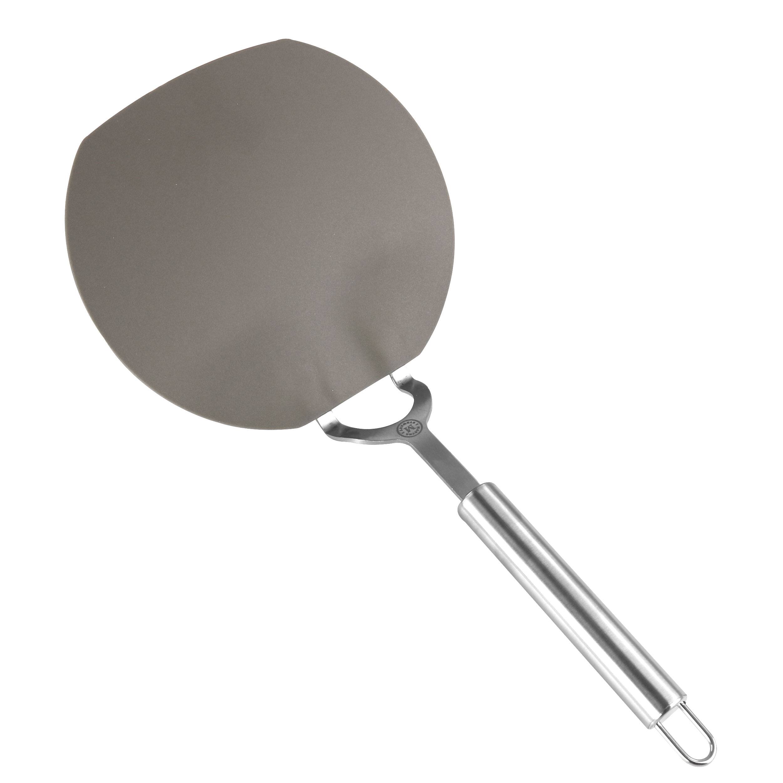 Front. Martha Stewart - Martha Stewart Everyday Nylon Pancake Turner in Taupe - Taupe.