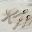 Alt View 13. Cuisinart - Elite Maree Collection 20-Piece Flatware Set - Silver.