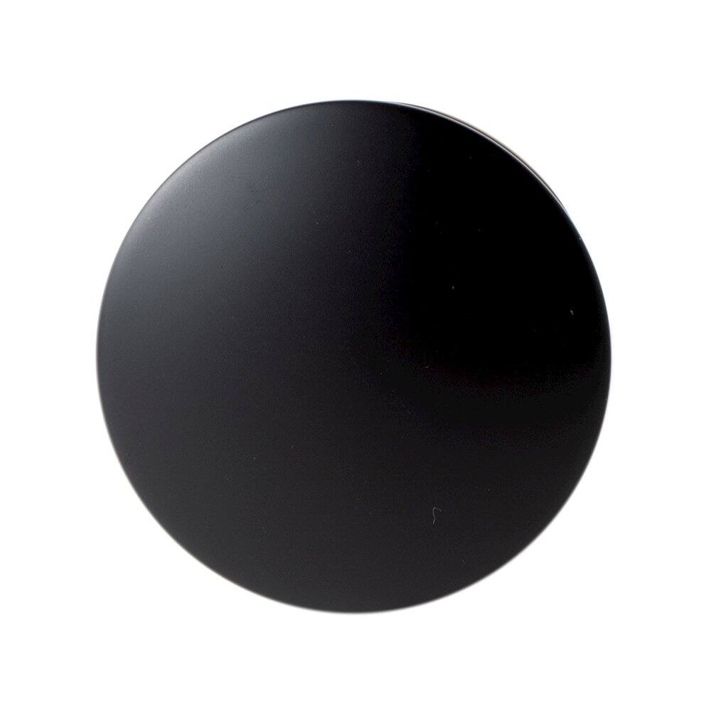 Back. Alfi - Black Matte Pop Up Drain without Overflow - Black.