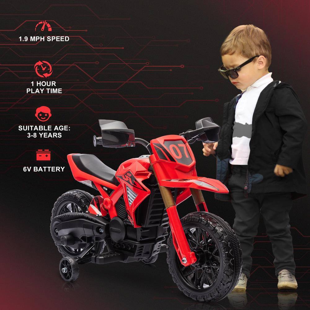 1.9 MPH SPEED  
1 HOUR PLAY TIME  
SUITABLE AGE: 3-8 YEARS  
6V BATTERY