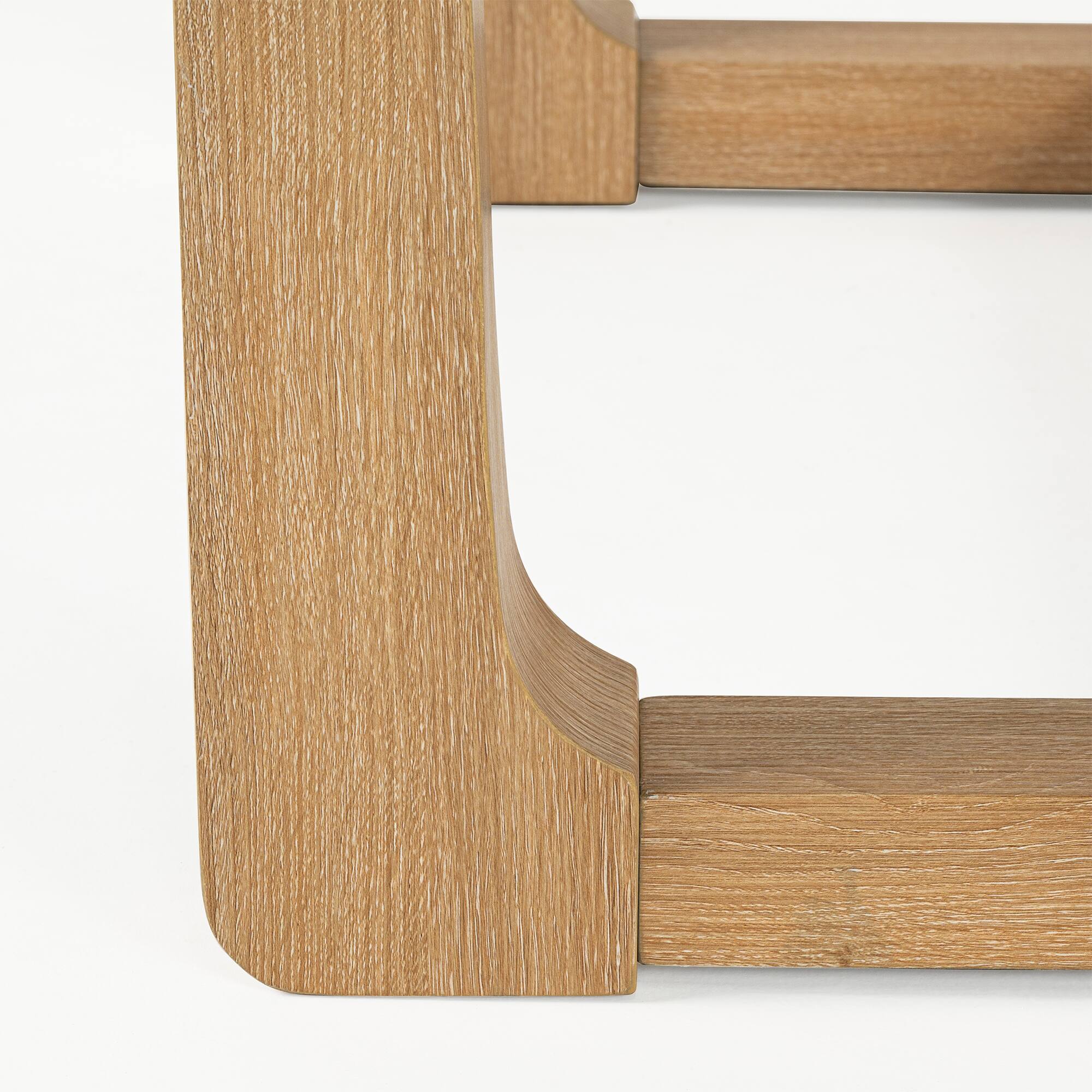 Alt View 6. Vaczon - Transitional Dining Table with Trestle Base Stylish and Durable Design for Modern and Classic Dining Rooms - Natural.