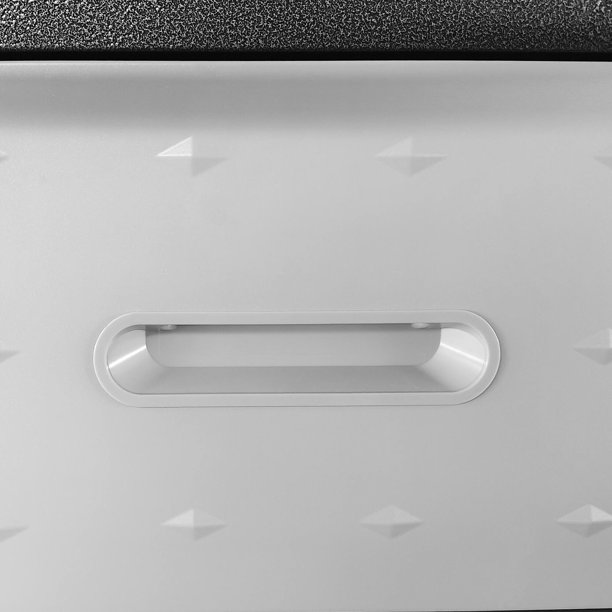 Alt View 10. LOVMOR - Heavy Duty Metal Storage Cabinet with Wheels 3 Drawer Tool Cabinet for Garage Office and Home Organization.