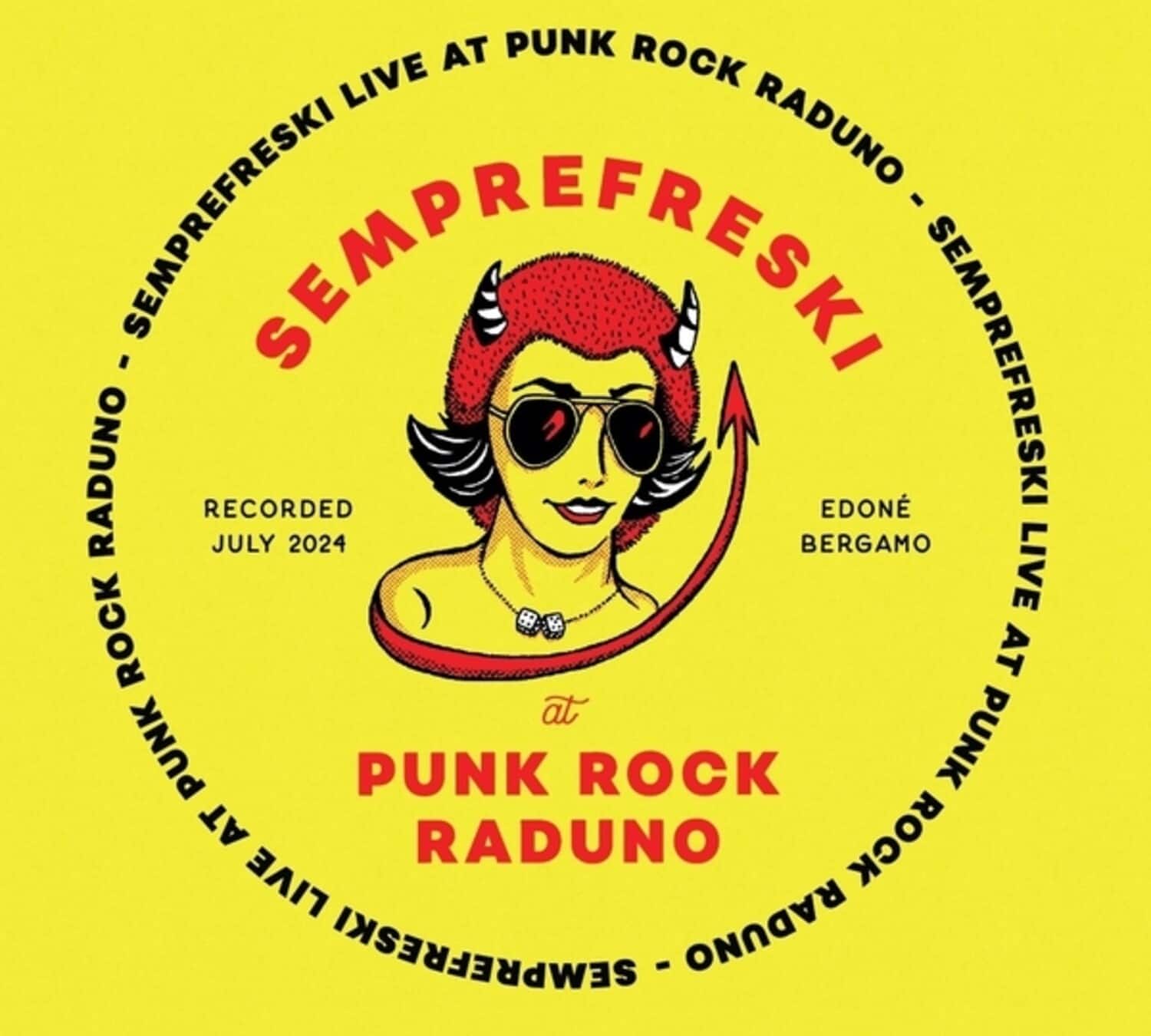 Semprefreski - Live At Punkrock Raduno 13th July 2024   - VINYL LP