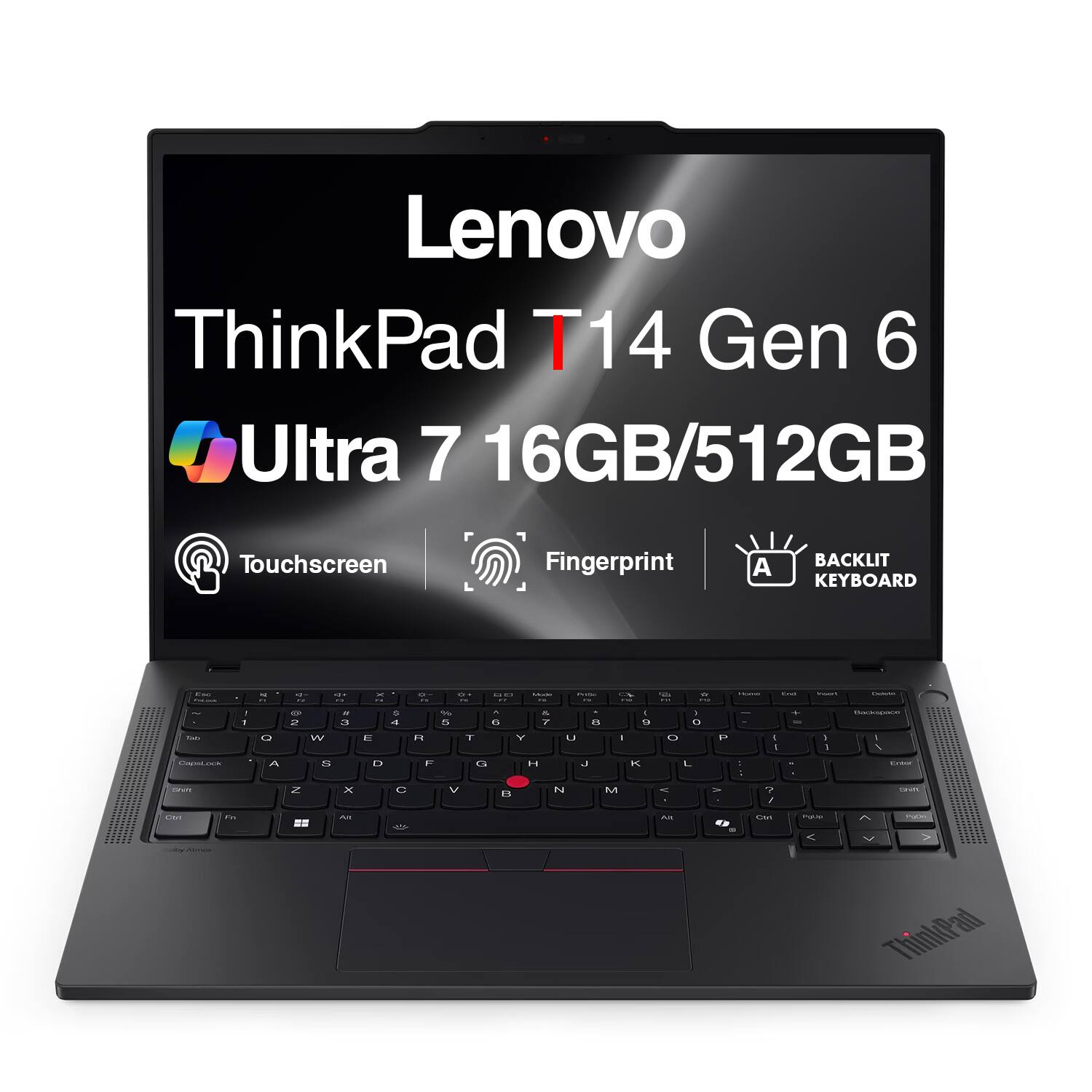 Lenovo ThinkPad T14 Gen 6 Ultra 7 16GB/512GB Touchscreen Fingerprint A BACKLIT KEYBOARD