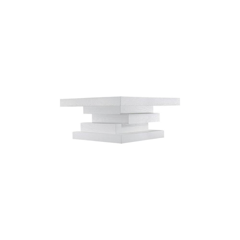 Alt View 3. Meridian Furniture - Westmount Off-White Coffee Table - White.