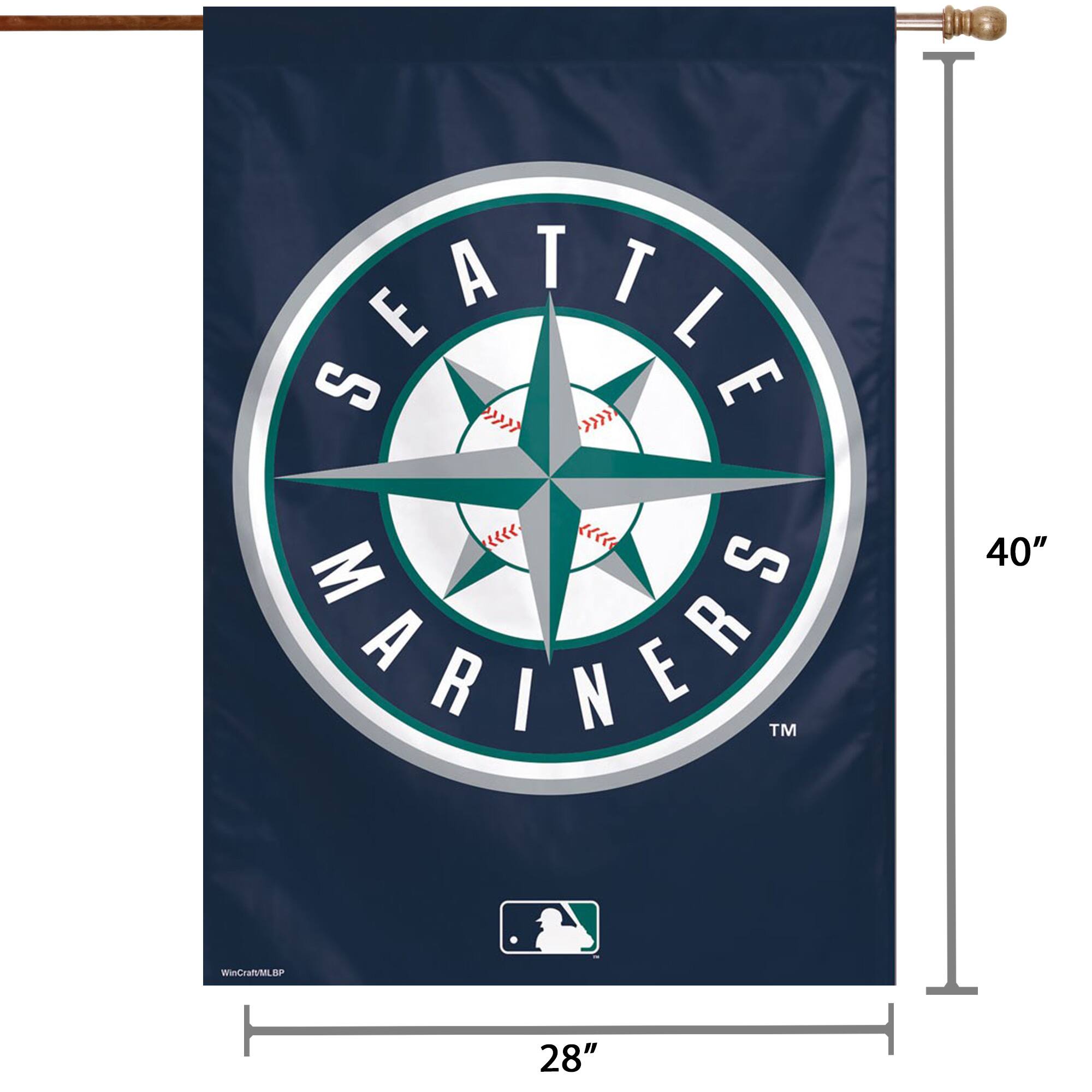 SEATTLE MARINERS  
40" W x 28" H  
WinCraft/MLBP