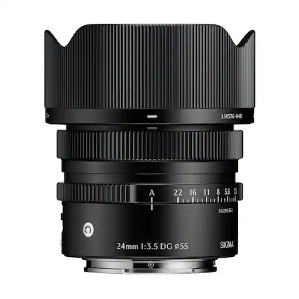 LH576-04B
A 22 16 11 8 5.6
I5 55296361
24mm 1:3.5 DG 55
SIGMA