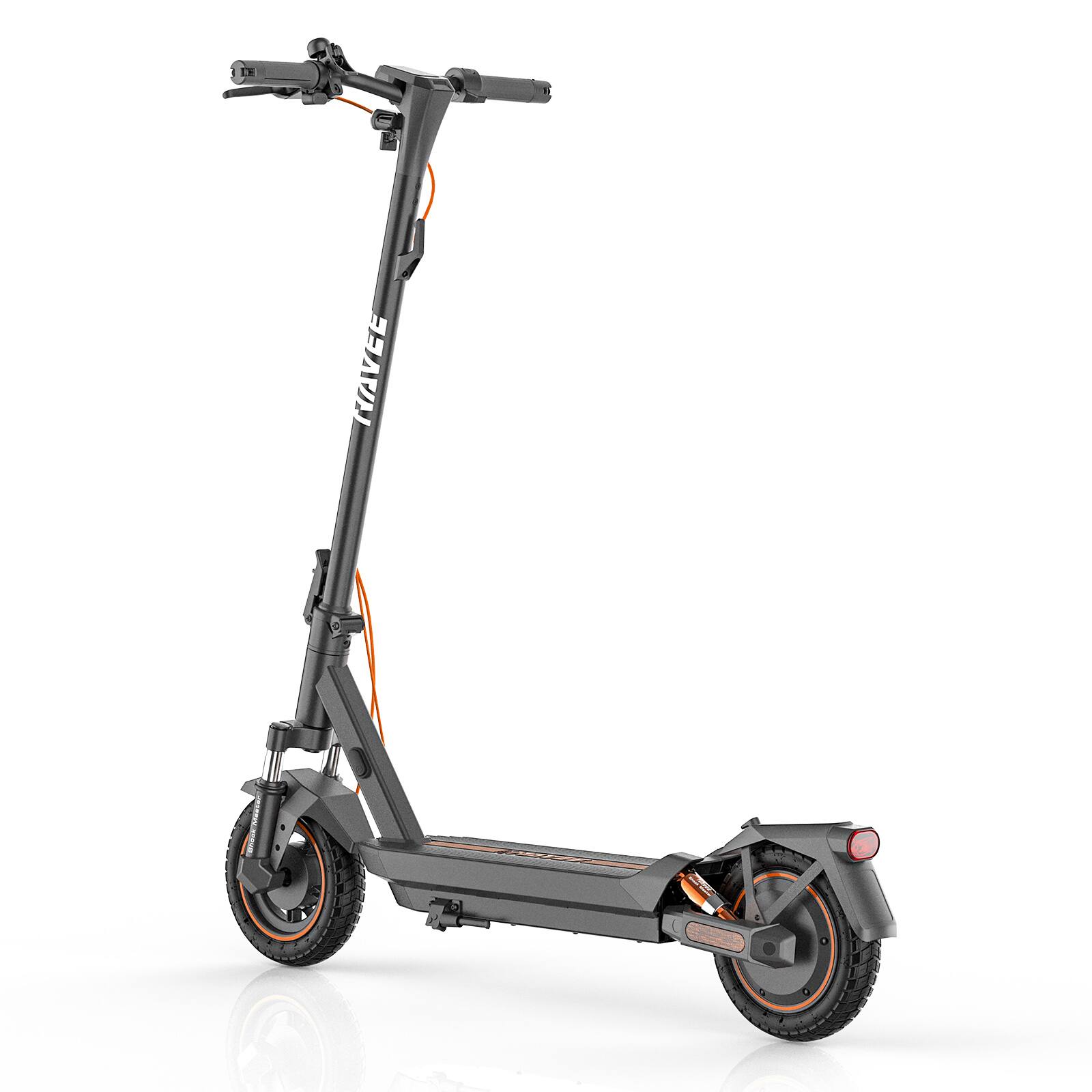 Left. NAVEE - GT3 Max Electric Scooter with 46.6miles Max Operating Range and 20mph Max Speed - Black.