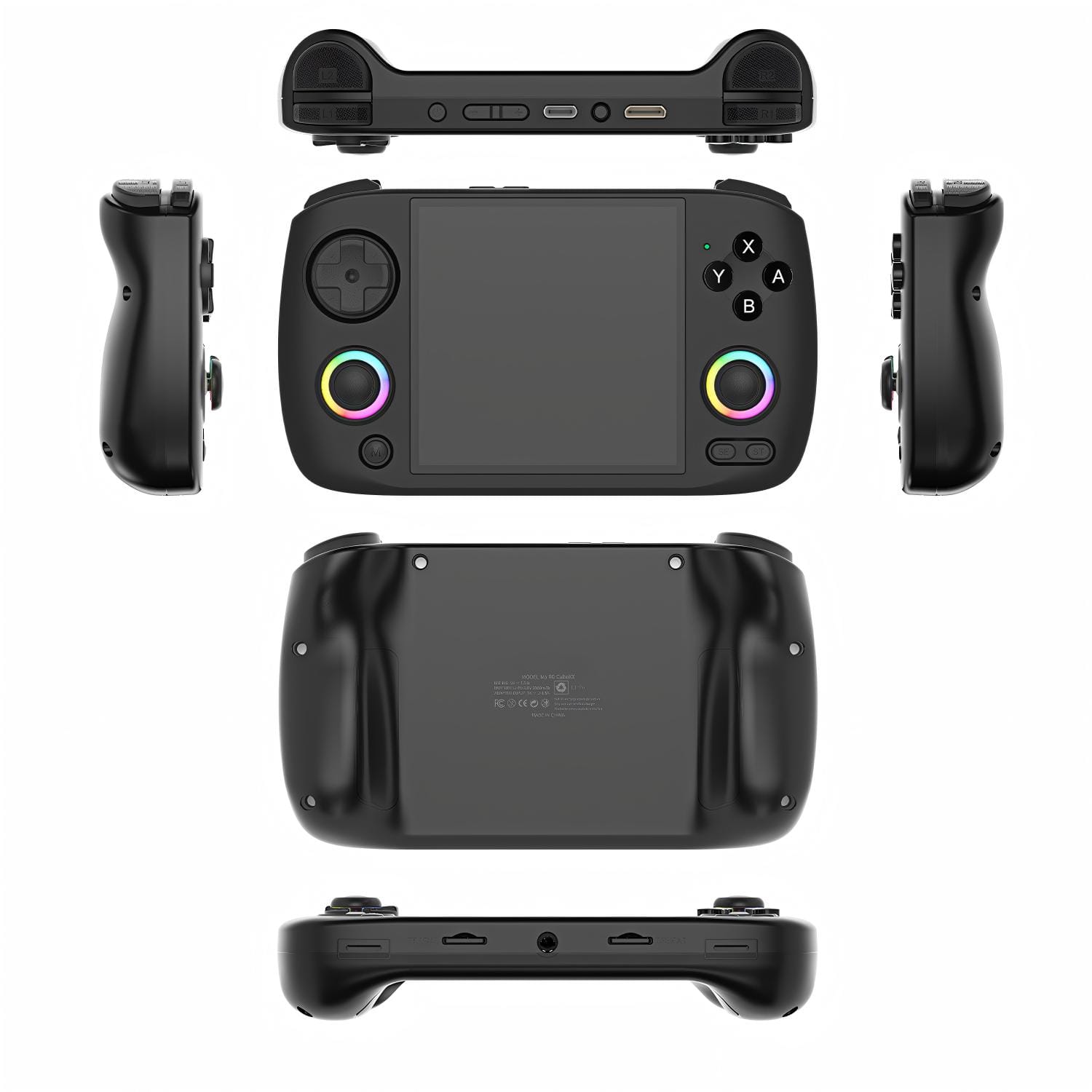 Portable Retro Game Console with RGB Lights and 5000 Built In Games