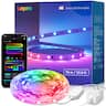 Lepro - S1 32.8ft. AI Smart LED RGBIC Strip Lights, Wi-Fi Bluetooth APP Control - Multicolor
