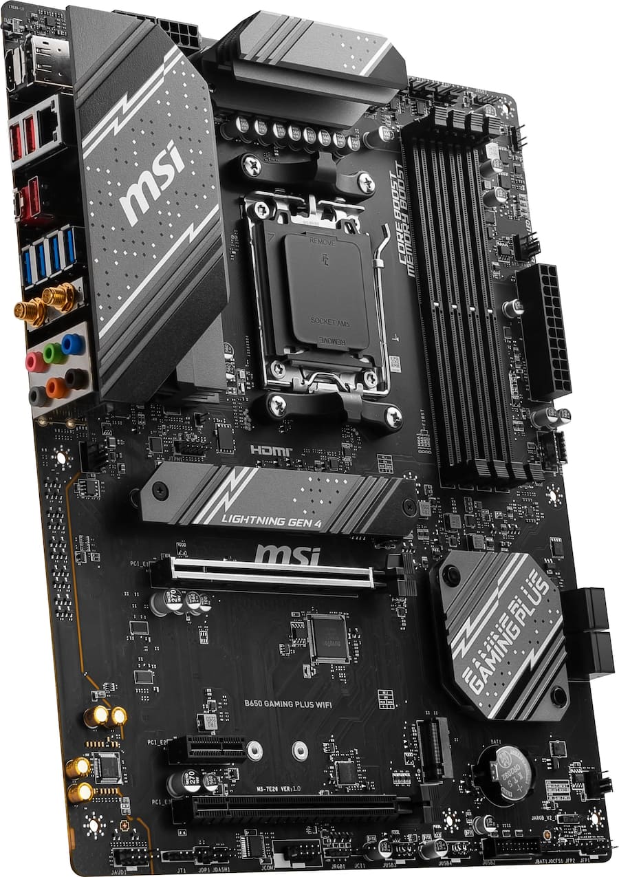 MSI B650 GAMING PLUS WIFI (Socket AM5) AMD B650 ATX DDR5 Wi