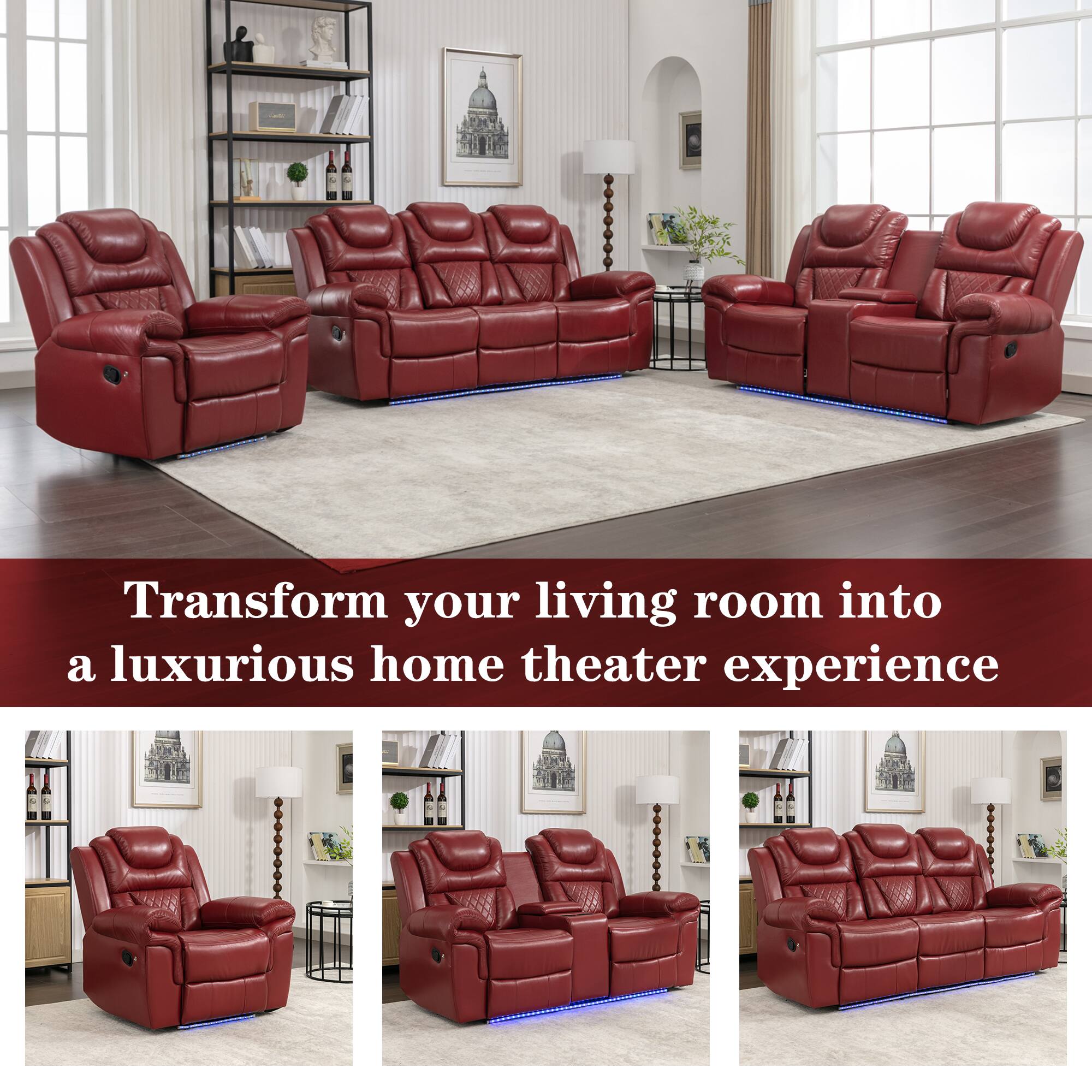 Transform your living room into a luxurious home theater experience
