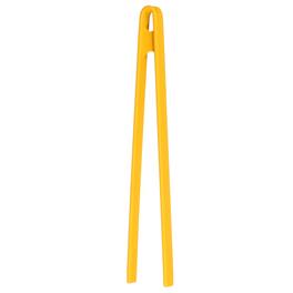 Unique Bargains - 1pc 11.4" Silicone Toast Tongs, Heat-Resistant Kitchen Utensil for Toaster, Salad, BBQ & Bacon - Yellow
