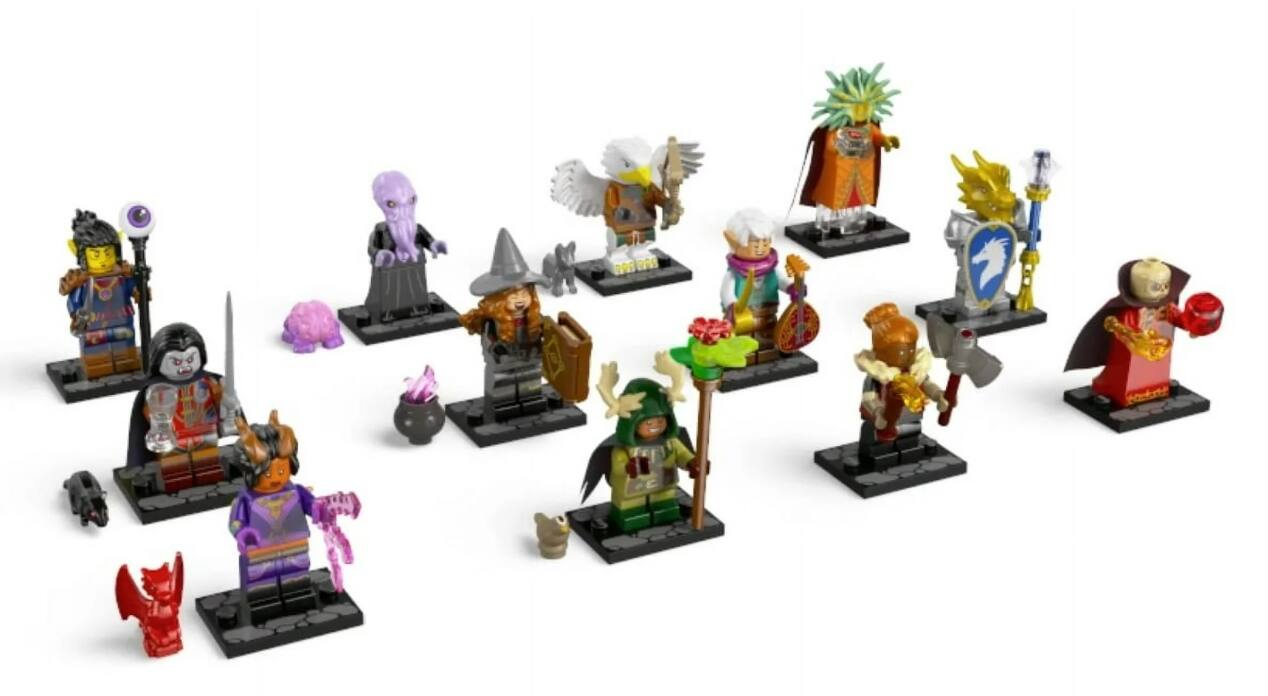LEGO Dungeons & Dragons Collectible Minifigures 71047 Complete Set