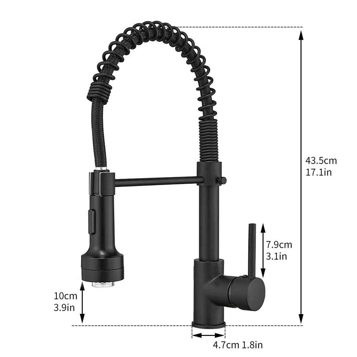 43.5cm 17.1in  
7.9cm 3.1in  
10cm 3.9in  
4.7cm 1.8in