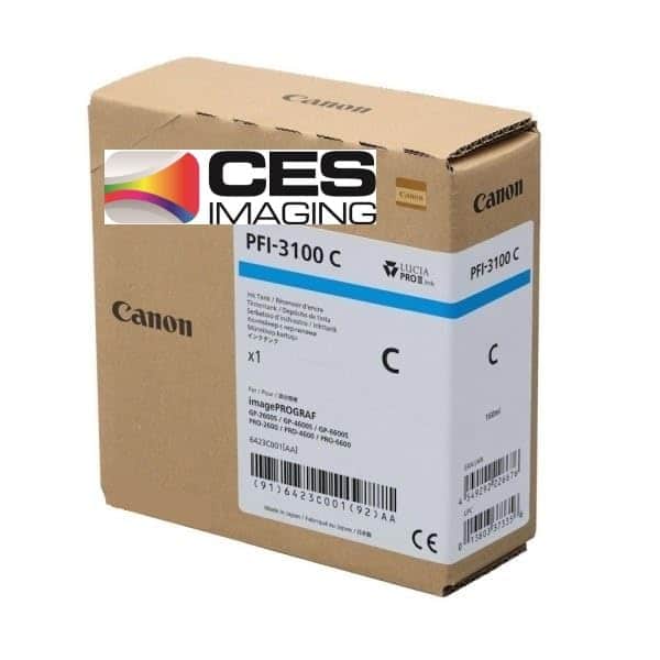 Canon - Cyan Ink Tank 160 ml for imagePROGRAF PRO-2600