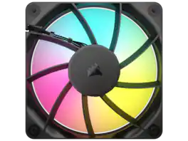 CORSAIR - RS120 ARGB PWM Fan - Daisy-Chain PWM/ARGB - AirGuide Cooling - Magnetic Bearing - RGB