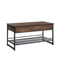Sauder - Briarbrook  Lift Top Coffee Table Bo - Barrel Oak - Front_Zoom