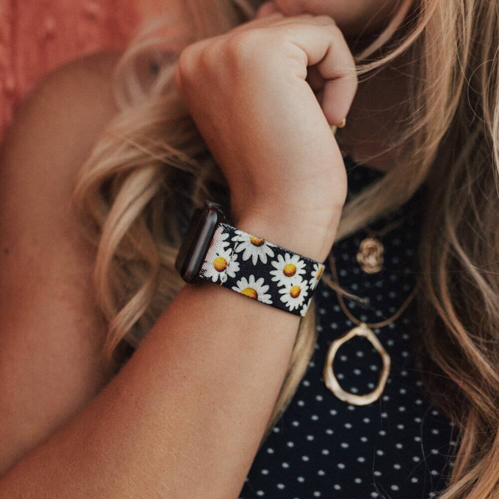 Alt View 3. ZOX - Choose Happiness NFC Smartwatch Band, 42/44/45/49mm - Black.