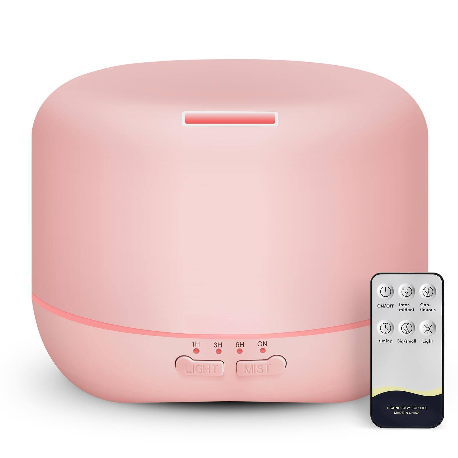 Stylel Star - 300ml Diffuser with Ultrasonic, Remote Control, LED Lights, Timer - Quiet Mist Diffusers