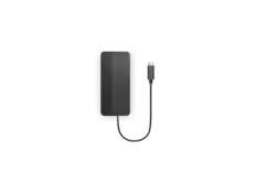 Front. Lenovo - Lenovo USB-C Dual Display Travel Dock without Adapter.