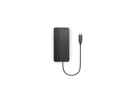 Front. Lenovo - Lenovo USB-C Dual Display Travel Dock without Adapter.