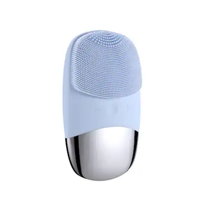 Front. Cluzine - Sonic Facial Cleansing Brush with 12000 Vibration, Silicone Massager, IPX7 Waterproof.