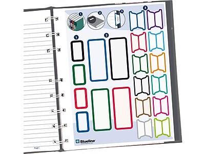 Alt View 4. Blueline - Blueline Pink Daisy NotePro Professional Notebooks, 7.25" x 9.25", College Ruled, 75 Sheets, Gray/Silver (A6016.01) - Gray/Silver.