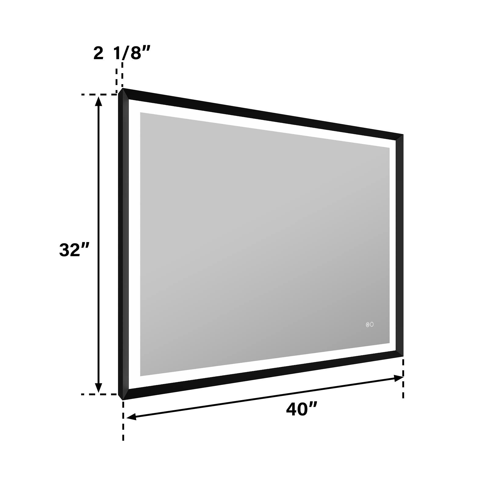 2 1/8" 32" 80 40"
