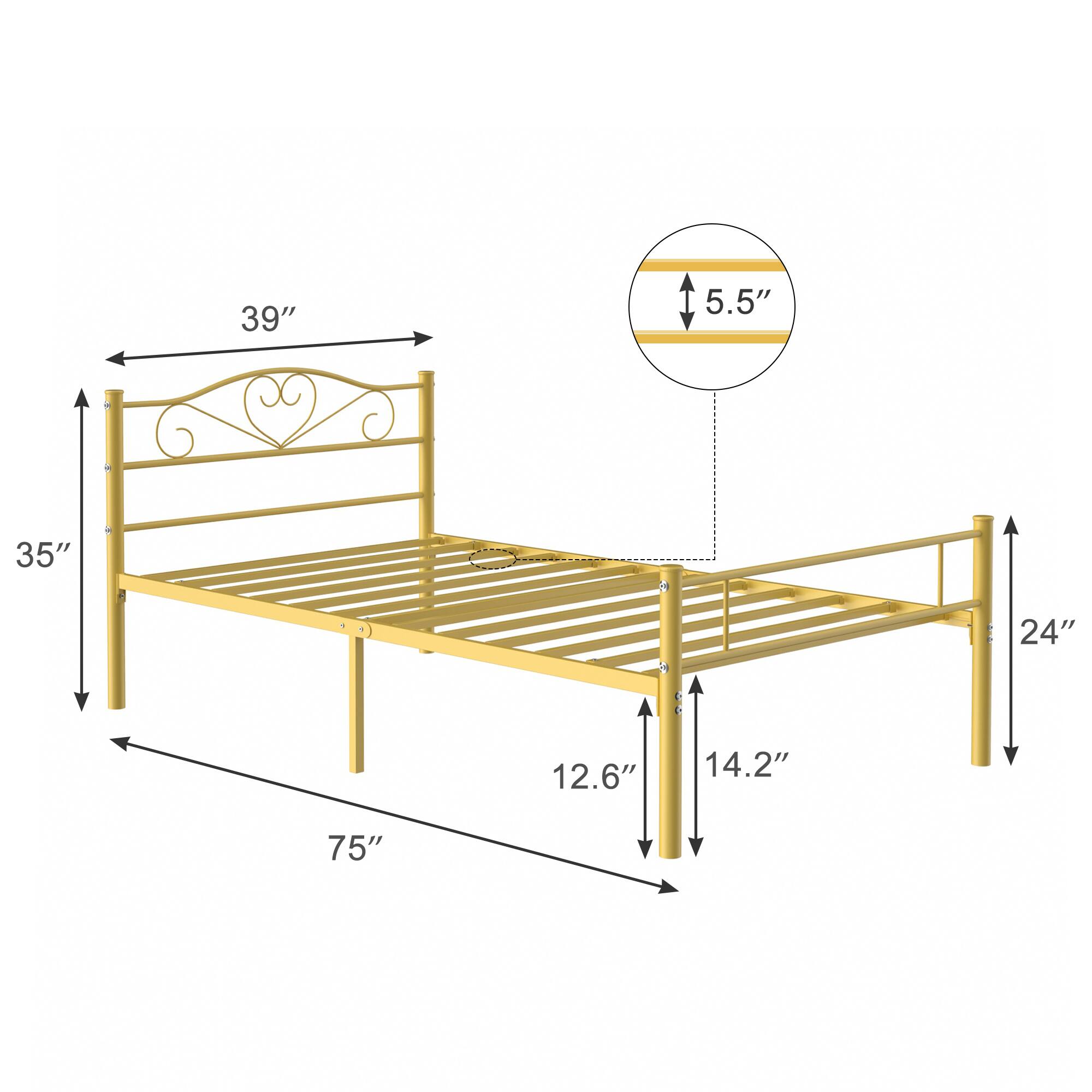 39", 35", 24", 12.6", 14.2", 75", 5.5"