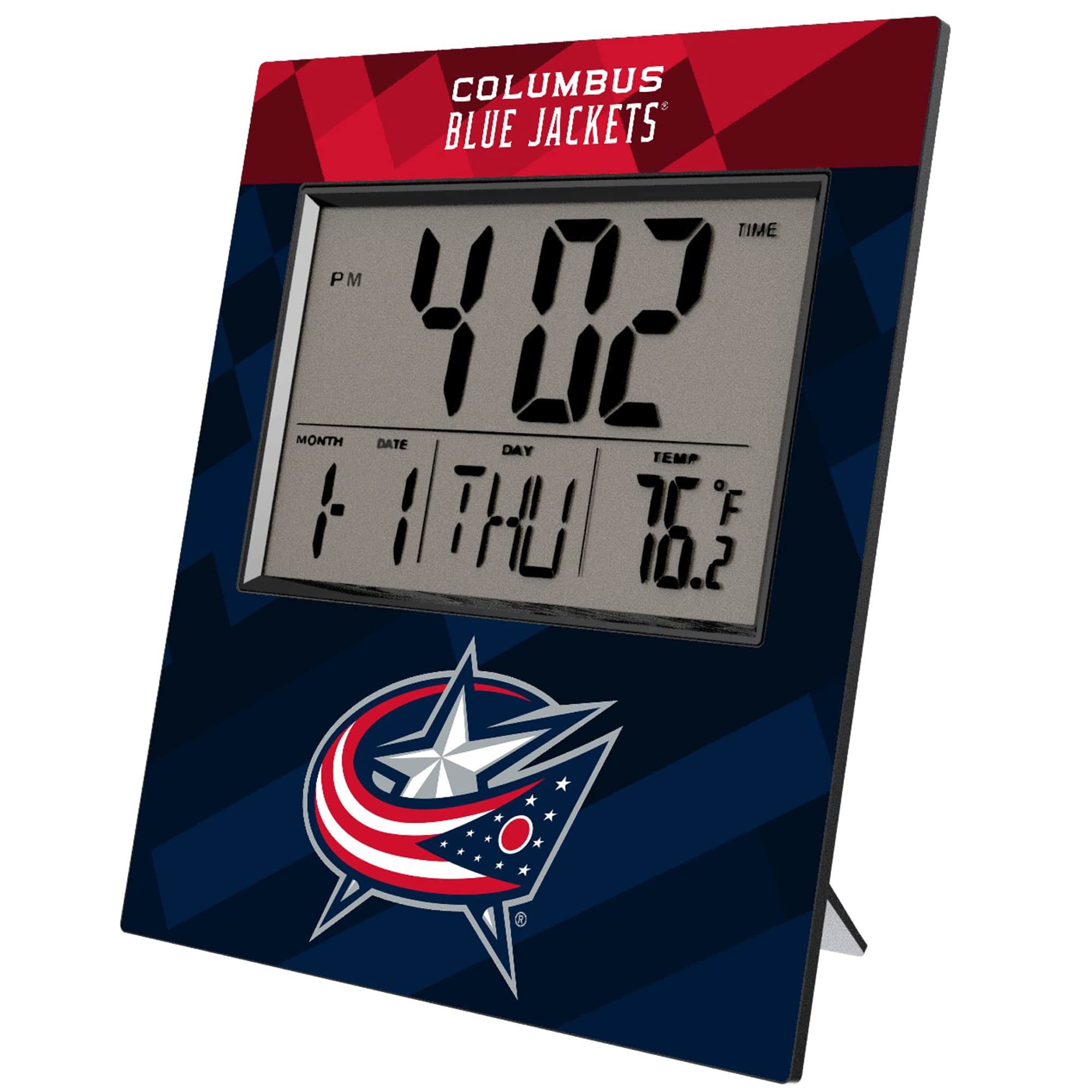 COLUMBUS BLUE JACKETS

TIME: 4:02 PM

MONTH: 1
DATE: 11
DAY: THU
TEMP: 76°F

HUMIDITY: 10.2