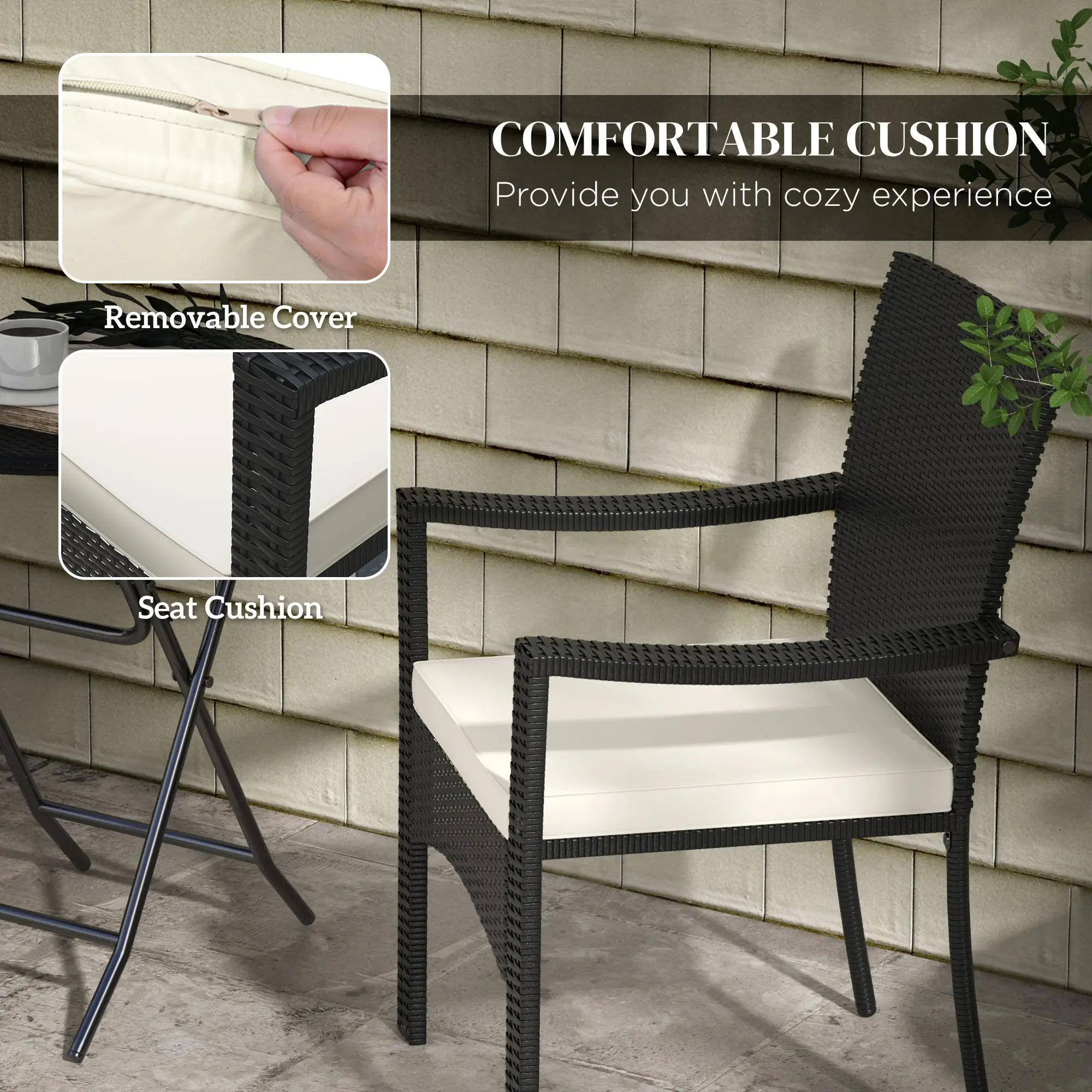 COMFORTABLE CUSHION  
Provide you with cozy experience  

- Removable Cover  
- Seat Cushion