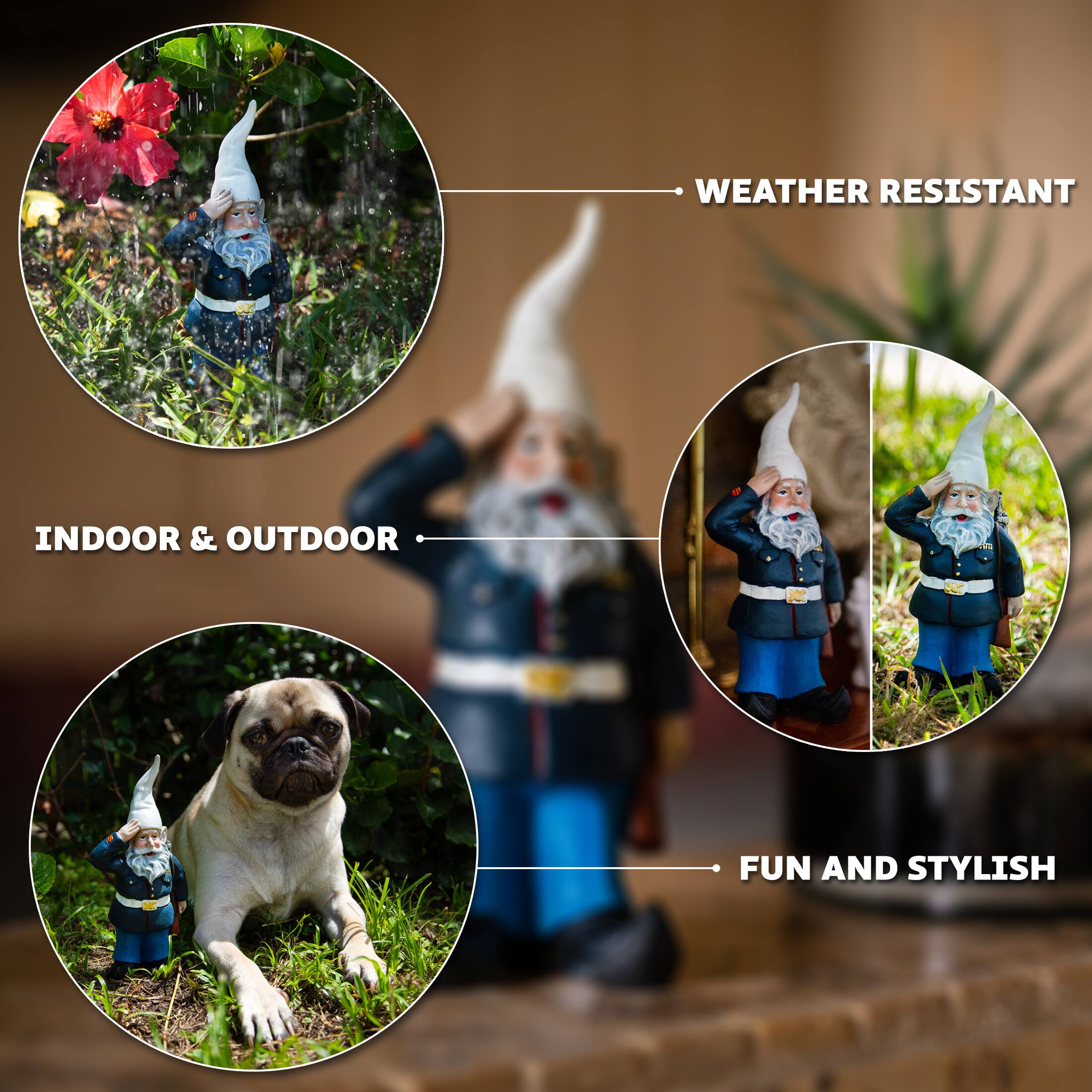 - WEATHER RESISTANT
- INDOOR & OUTDOOR
- FUN AND STYLISH
