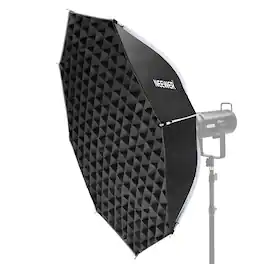 Neewer - BASICS 47.2" Parabolic Softbox, Bowens Mount, w/ Diffusers/Grid/Bag, NS66P