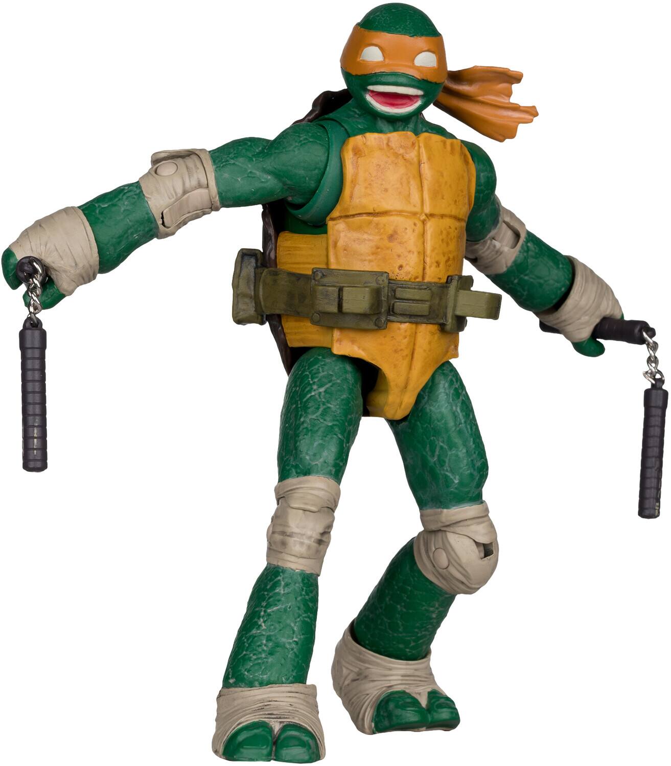 Alt View 2. McFarlane Toys - McFarlane Toys - Teenage Mutant Ninja Turtles - Page Punchers -Michelangelo 5" Action Figure With - COLLECTIBLES - Multicolor.