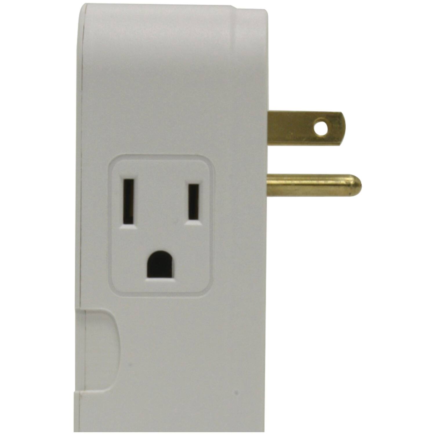 Angle. Panamax - Panamax Md2 2-ac Outlet, Md2 Family Surge Protector Wall Tap, Md2 - white.