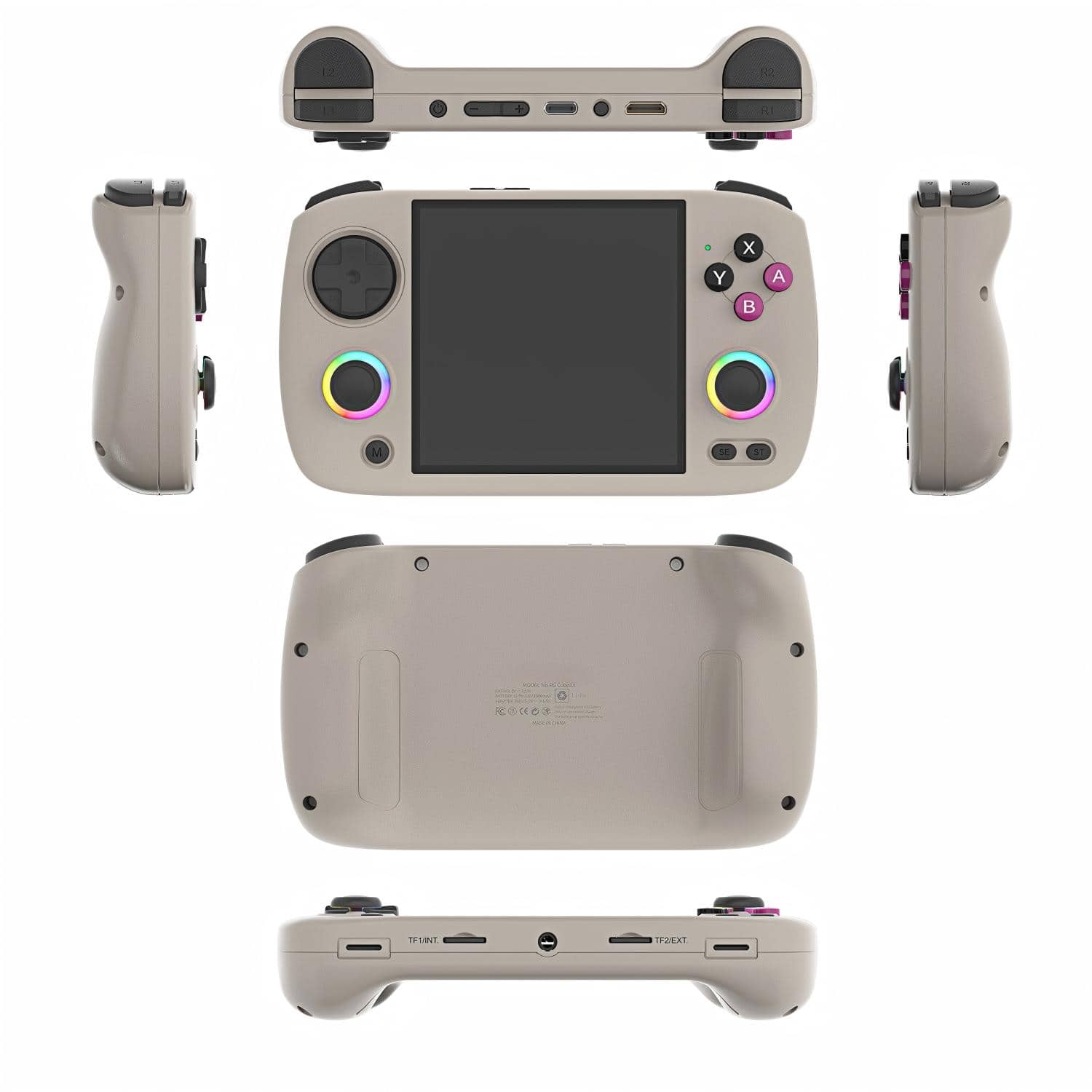 Portable Retro Game Console with RGB Lights and 5000 Built In Games