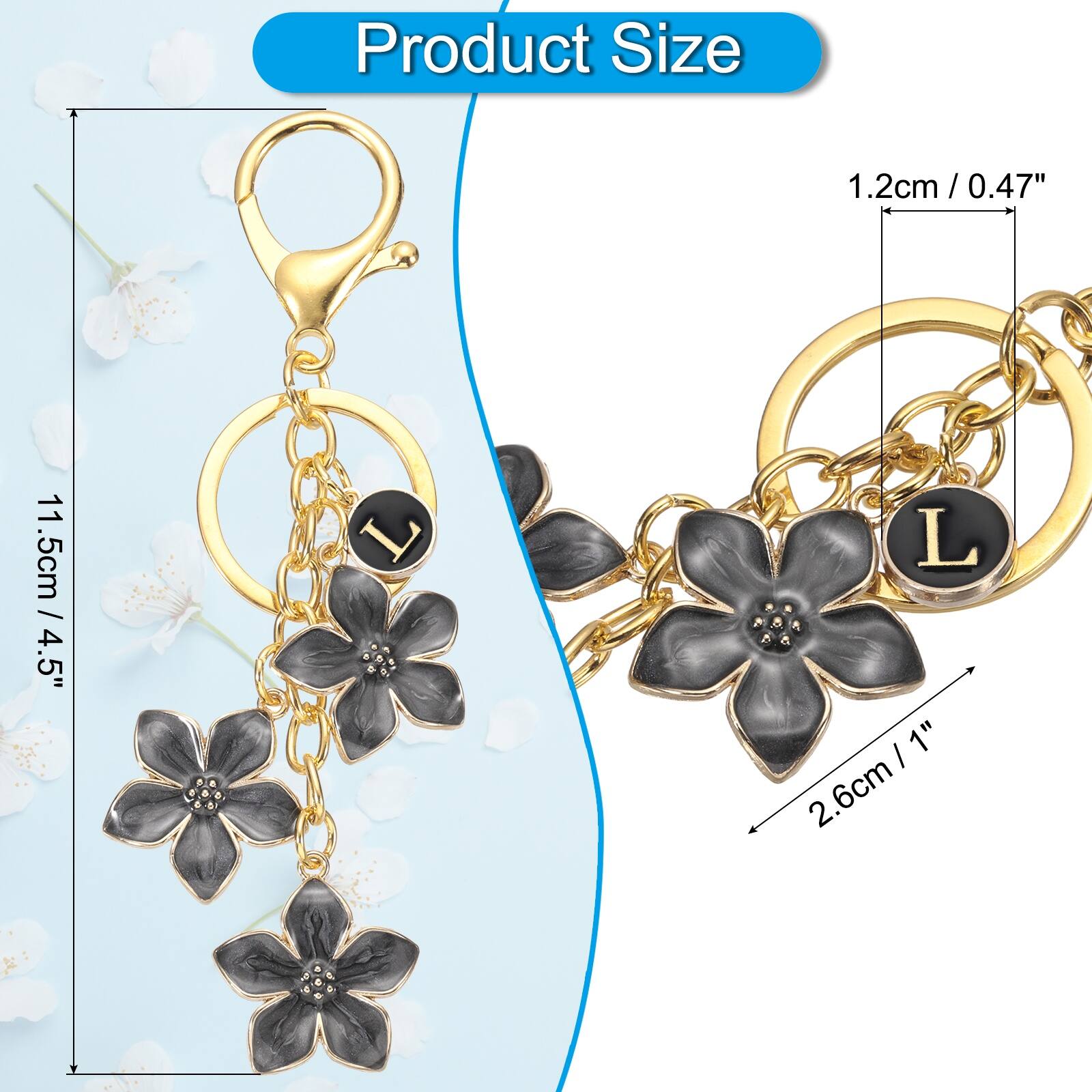Product Size

1.2cm / 0.47"  
11.5cm / 4.5"  
2.6cm / 1"