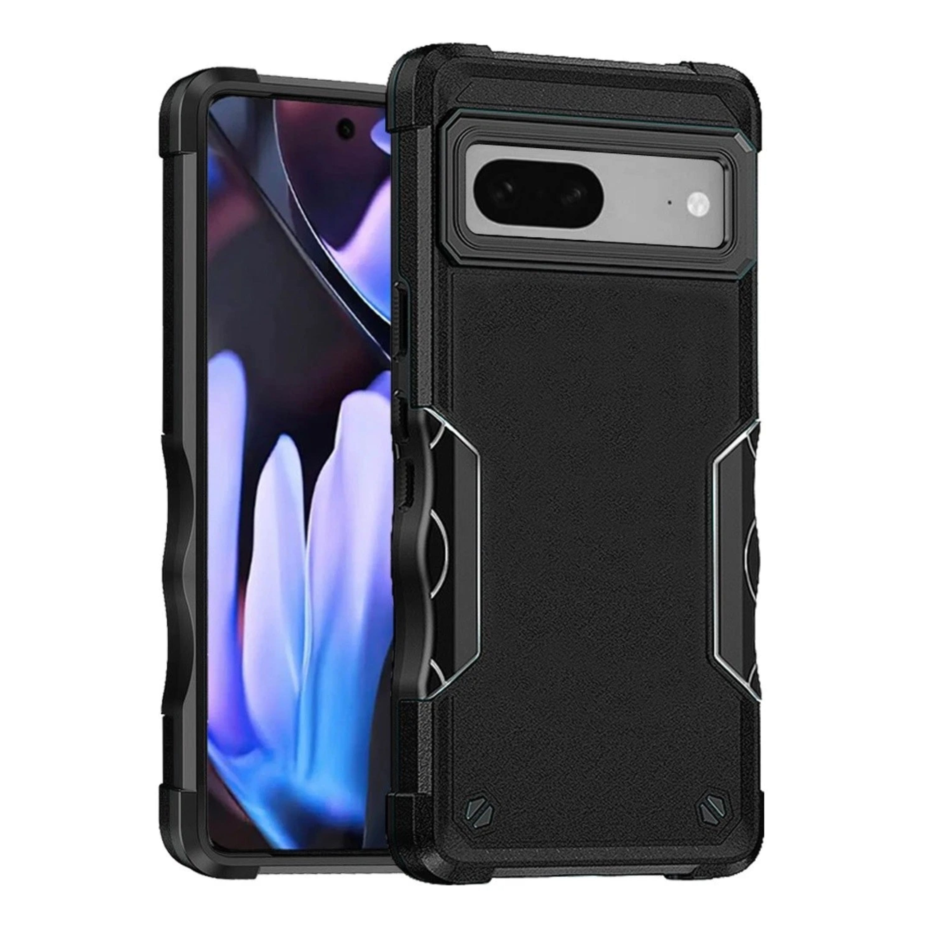 Kitcheniva - Armor Style Grip Case With Tempered Glass For Google Pixel 9a - Black price history on PriceWatchPro
