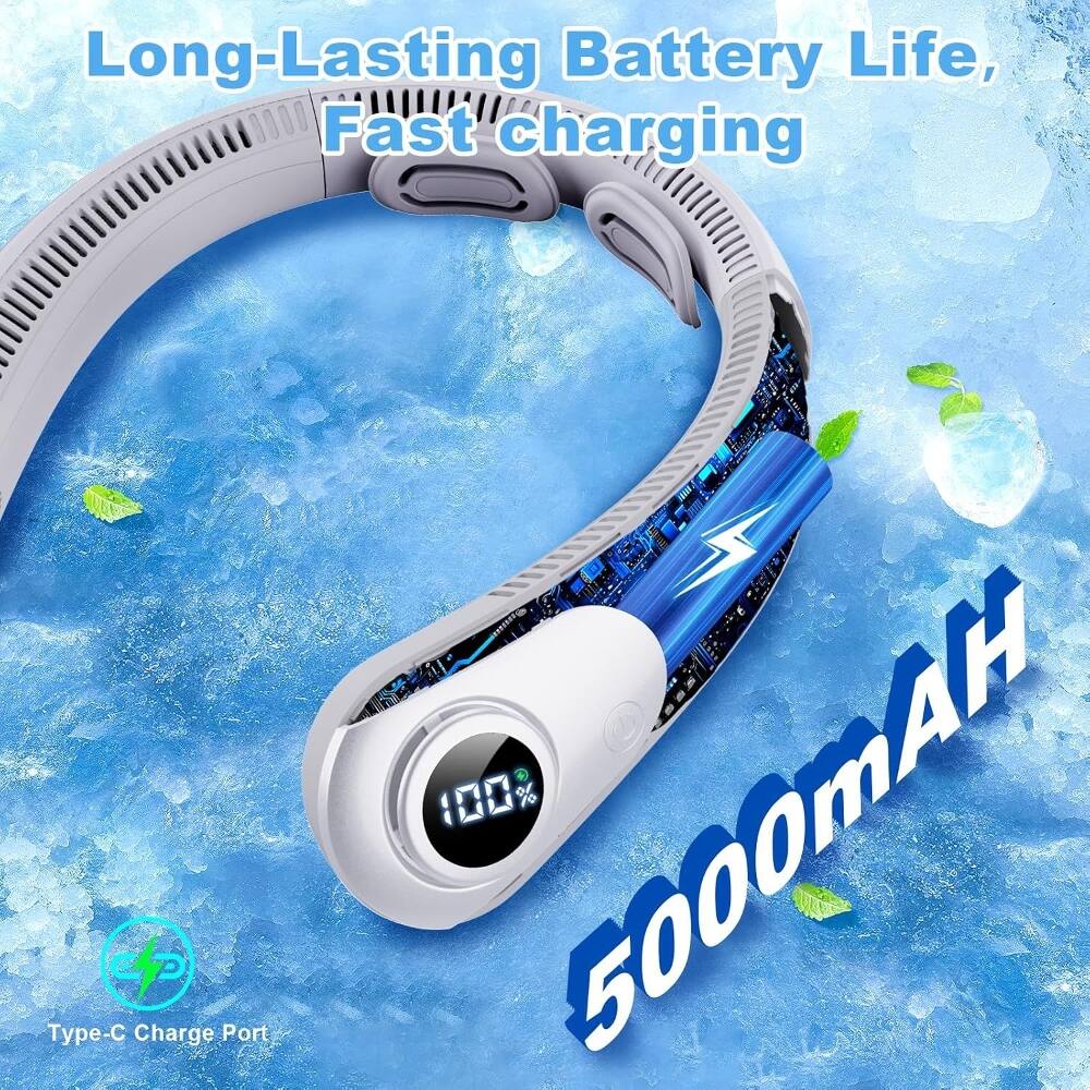 Long-Lasting Battery Life, Fast Charging  
Type-C Charge Port  
5000mAh