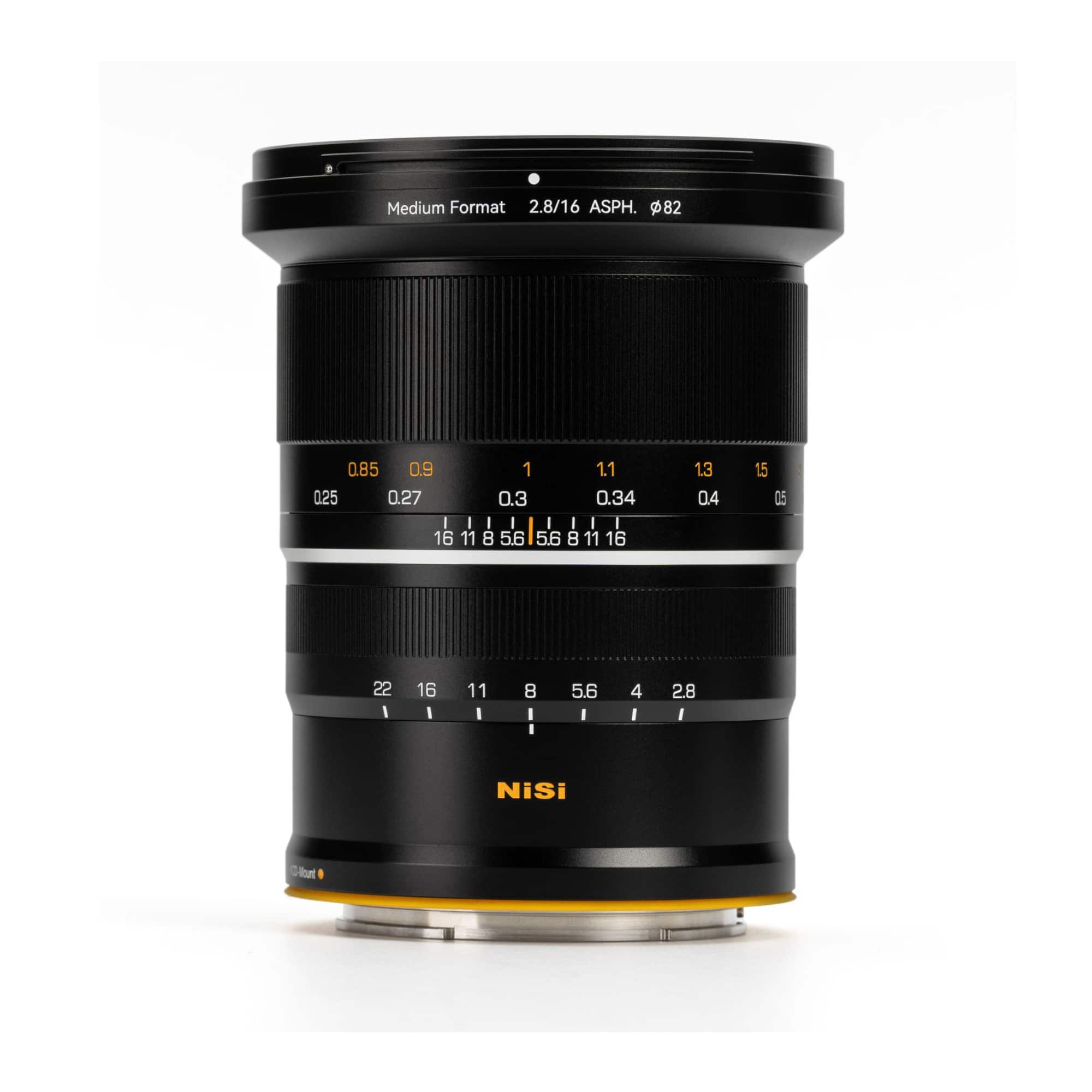 NiSi - 16mm f/2.8 ASPH. Ultra-Wide Medium Format Lens (Hasselblad XCD Mount)