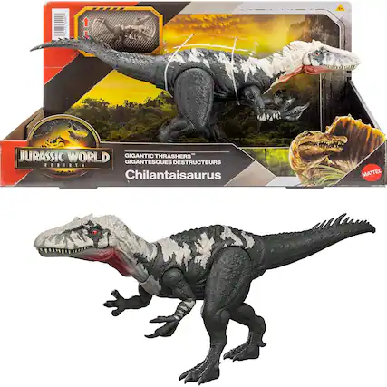 Jurassic World Gigantic Thrashers' Destructeurs Rebirth Chilantaisaurus Mattel