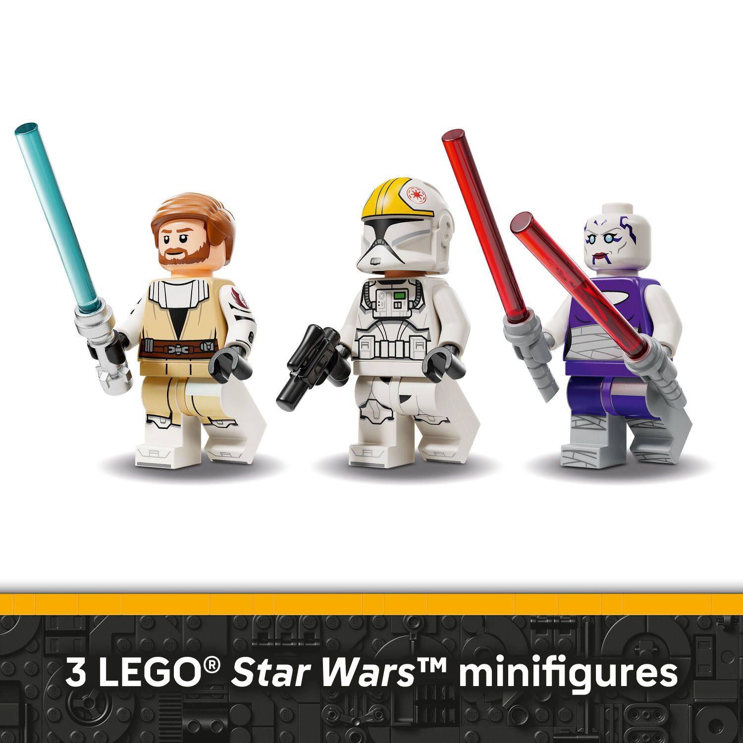 3 LEGO Star Wars minifigures