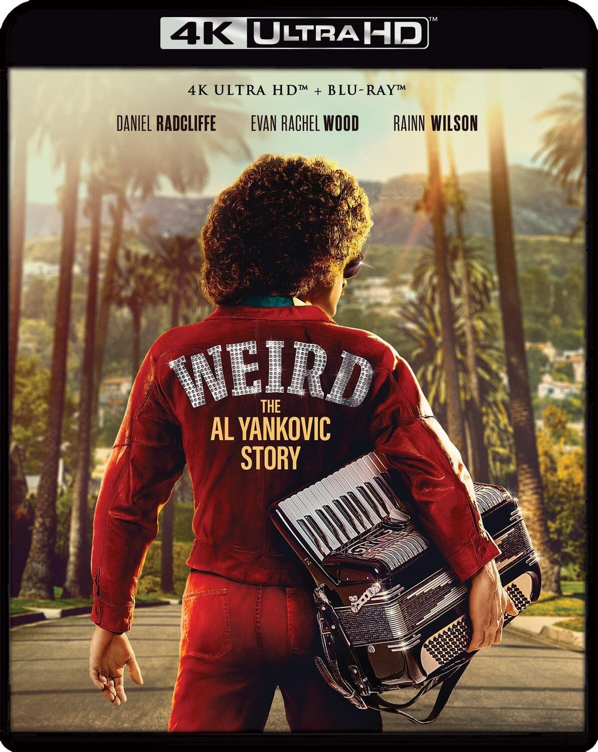 Front. Weird: The Al Yankovic Story   - 4K Blu-Ray.