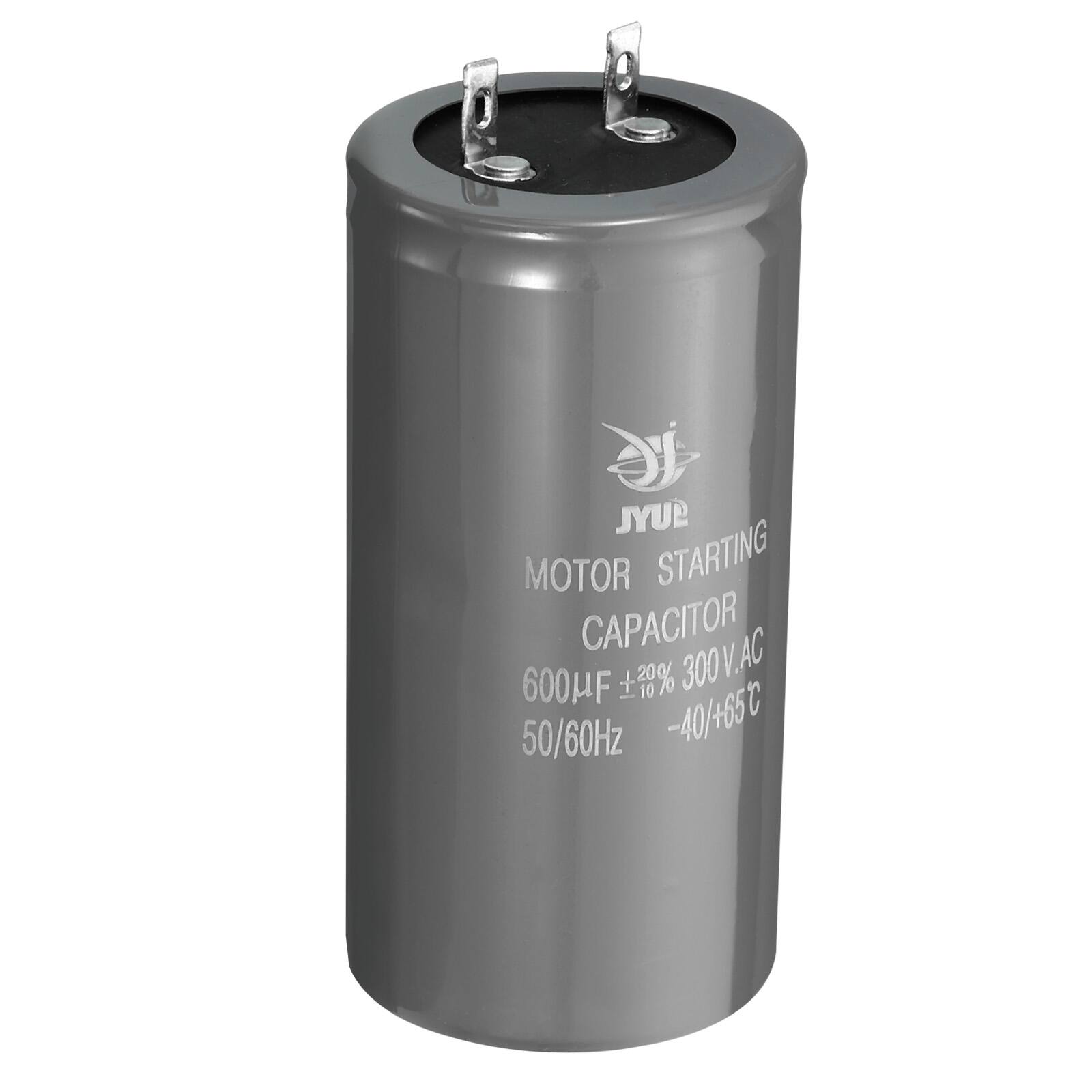 VC JYUR MOTOR STARTING CAPACITOR MAC 600μF ±20% 300V.AC 50/60Hz -40/+65°C