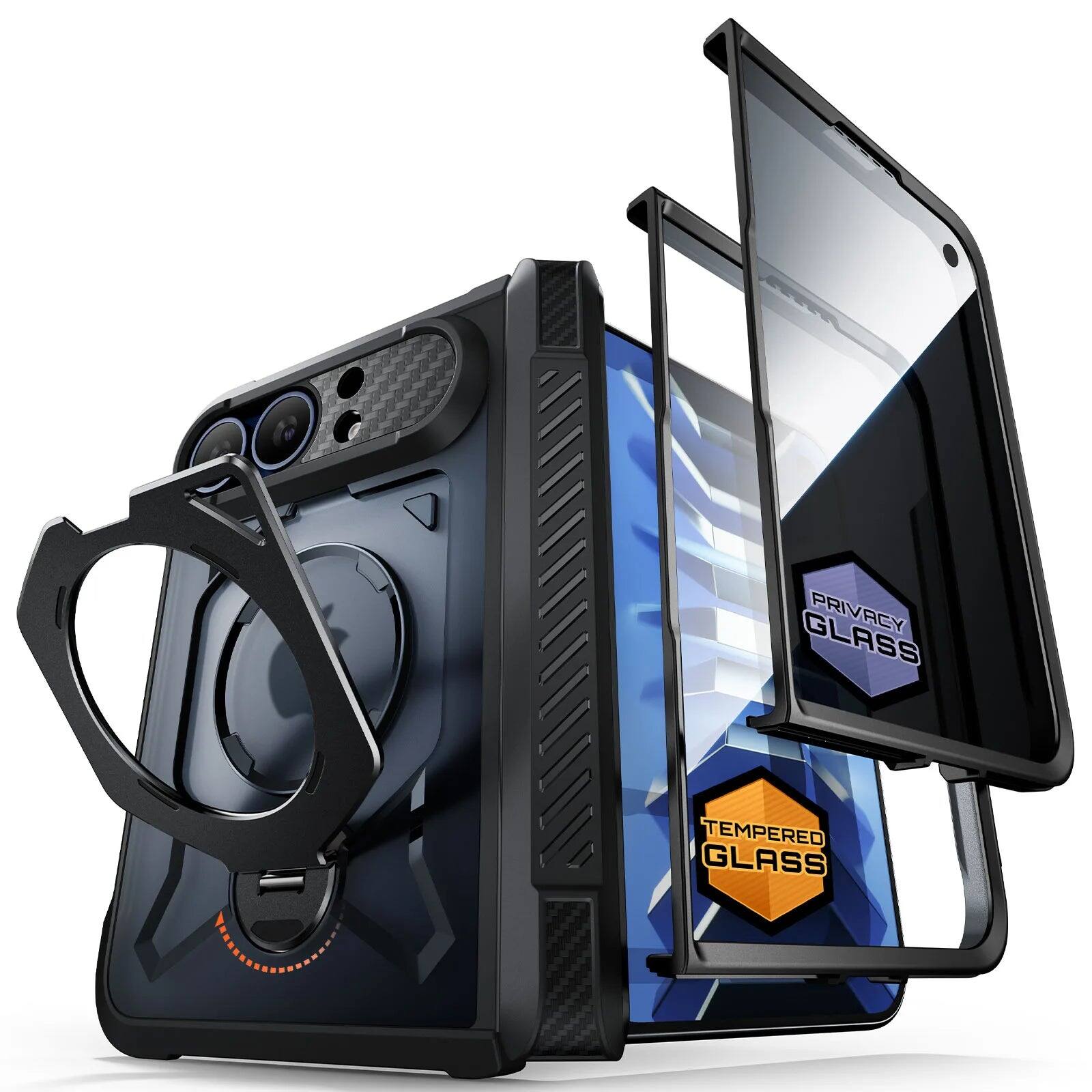 SUPCASE - UB Grip MagSafe Case for iPhone Duo - Black