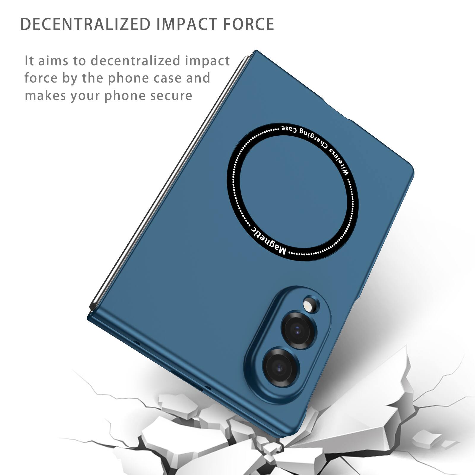 DECENTRALIZED IMPACT FORCE

It aims to decentralized impact force by the phone case and makes your phone secure

Case Charging Wireless Magnetic