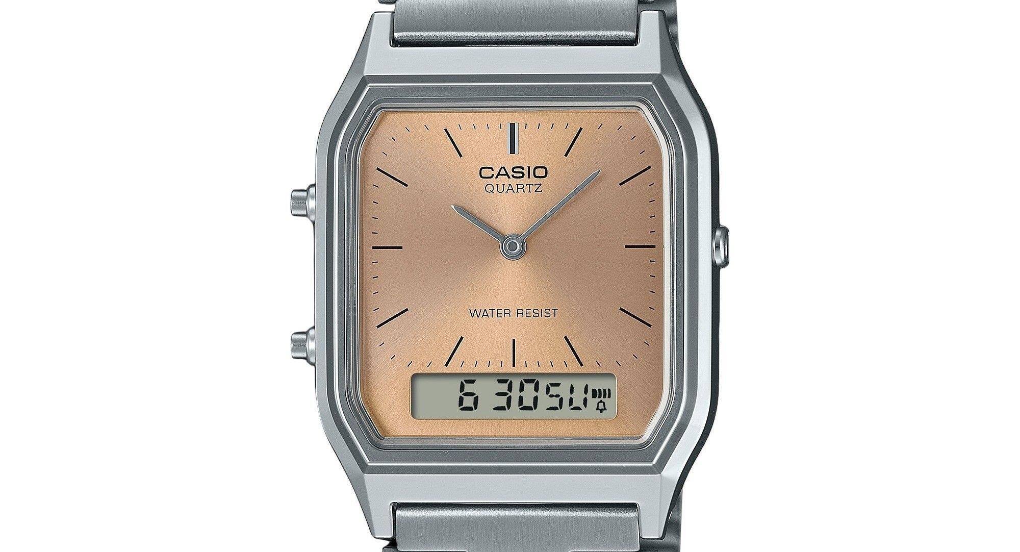 CASIO QUARTZ  
WATER RESIST  
6 3050 DIII