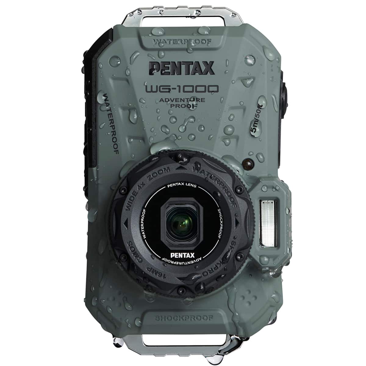 Pentax WG 1000 All Weather Camera Base Olive - Best Buy